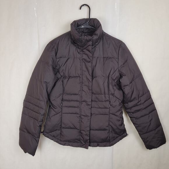 Calvin Klein black duck down filled puffer coat Size XS Ski Cabincore Comfycore - Picture 1 of 12
